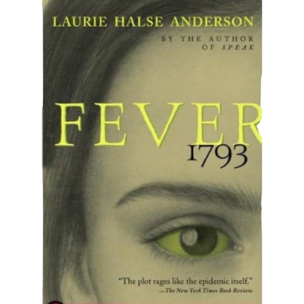 Laurie Halse Anderson Fever 1793 Book YA‎ Green Fair Perma-Bound Hardcover